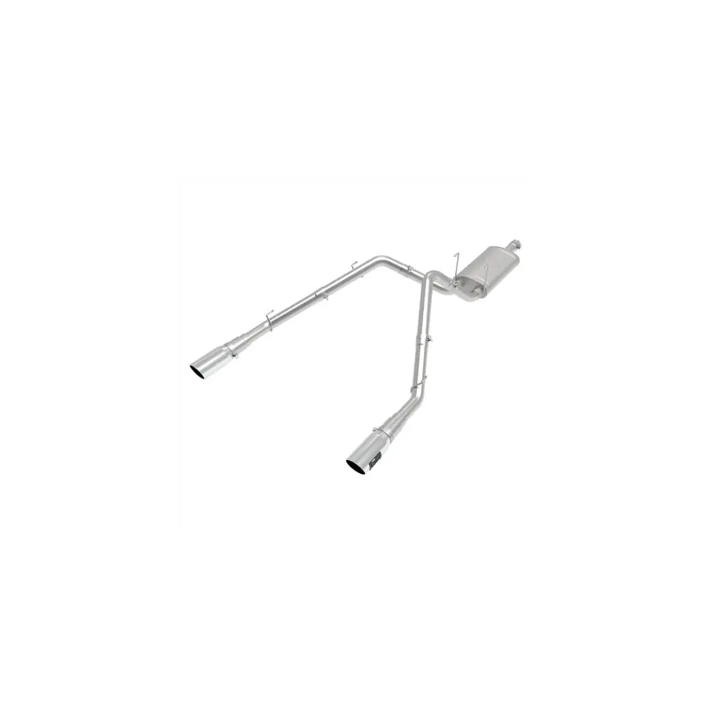 Apollo GT Series 3" Cat-Back Exhaust System w/ Polish Tip - AFE49-42074-P